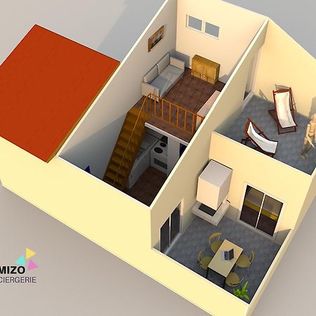 Charmant Duplex Face A La Mer لوسات المظهر الخارجي الصورة
